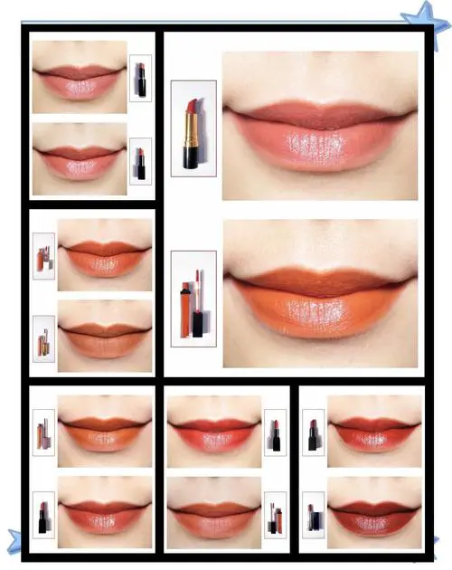 口红色调怎么搭配
