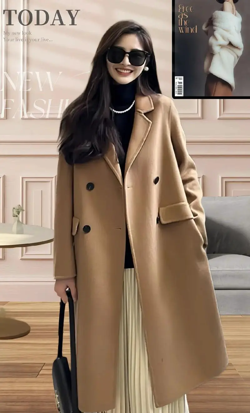 羊毛中大衣怎么搭配