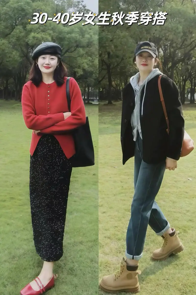 秋天女人怎么搭配衣服图片欣赏