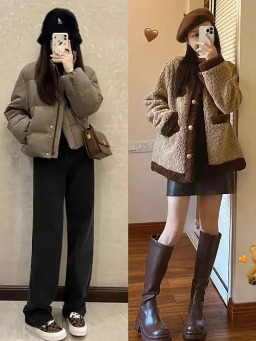 冬天怎么搭配时尚图片大全