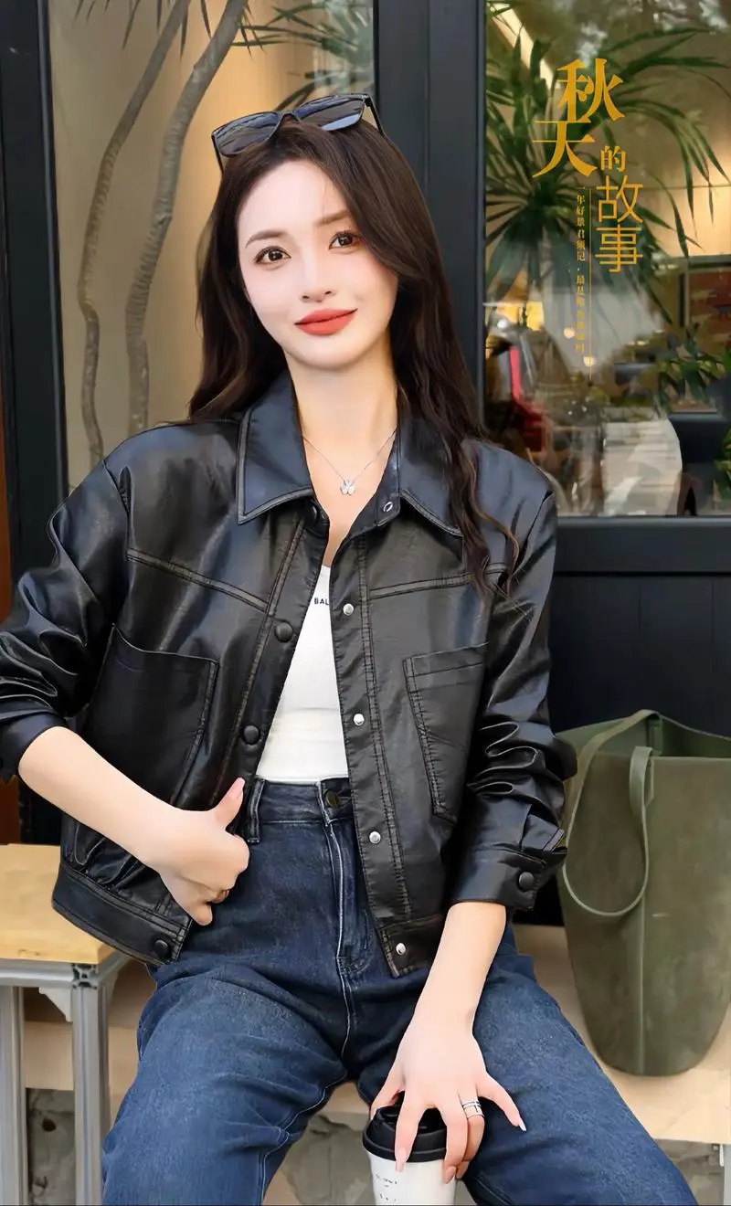 皮衣怎么搭配衣服穿