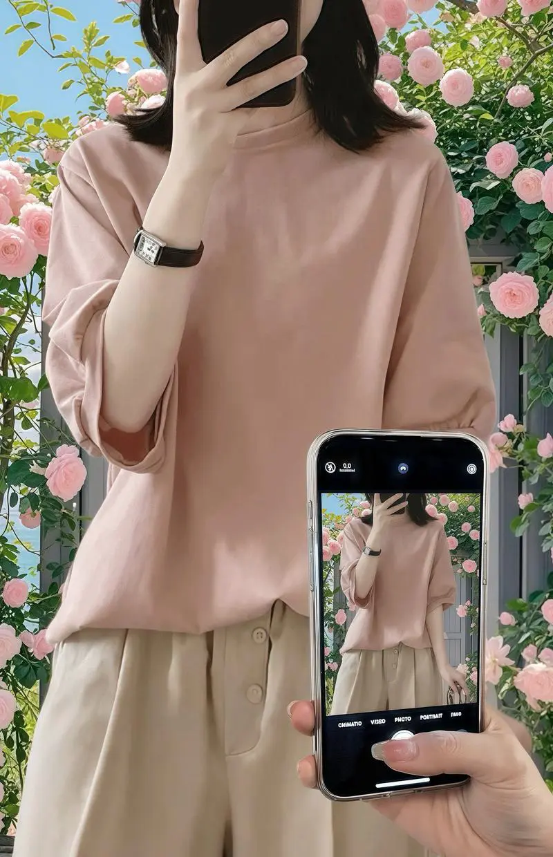 灯笼短袖怎么搭配