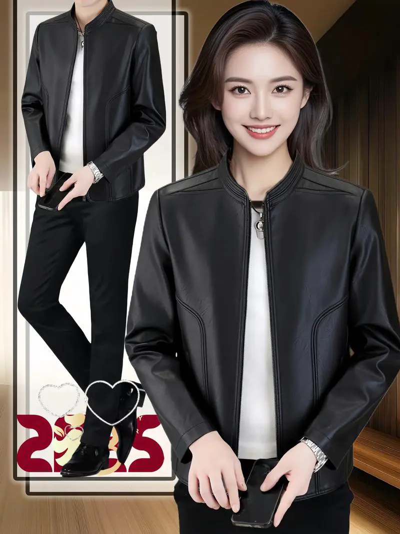 秋冬皮衣怎么搭配