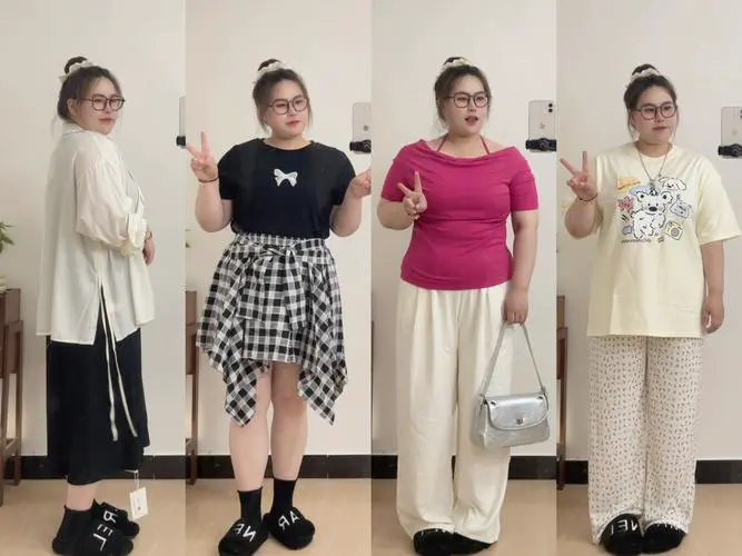 胖人要怎么搭配衣服好看图片大全