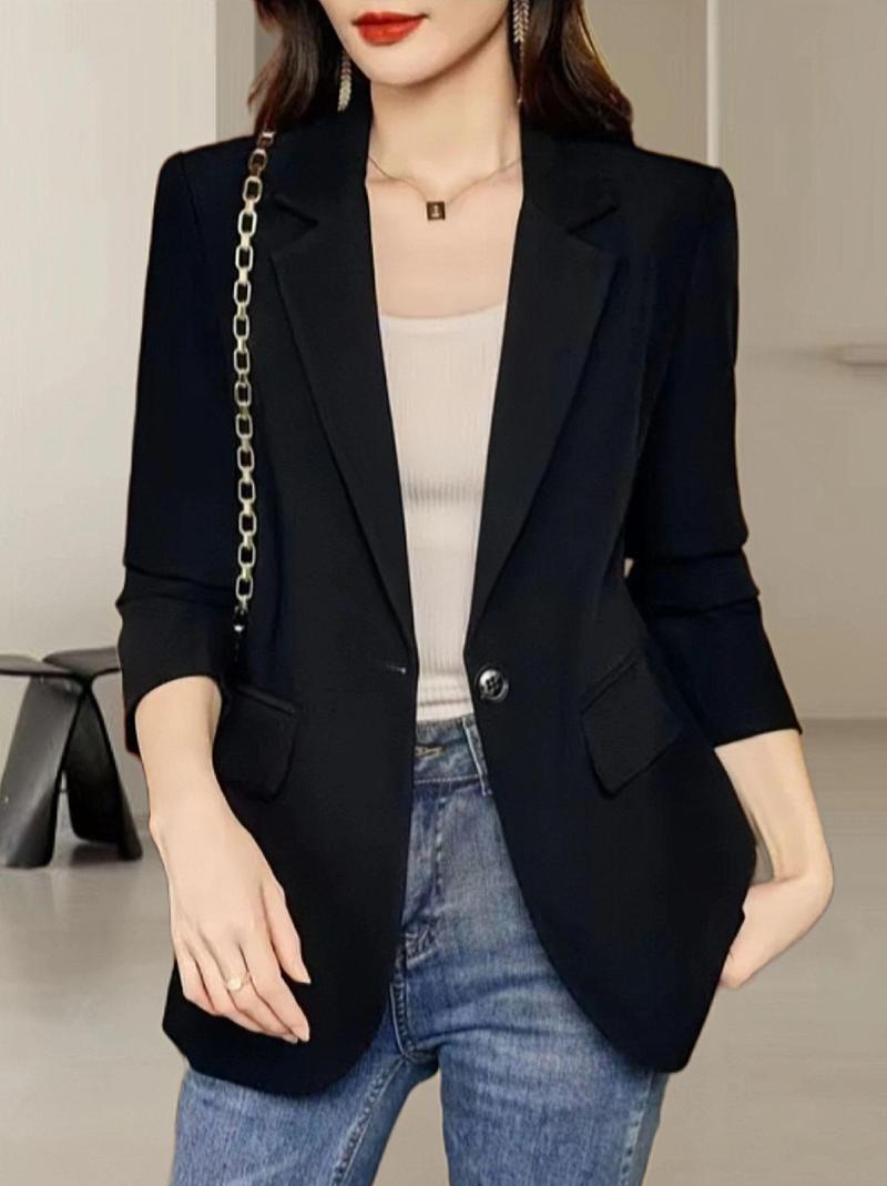 女西服外套怎么搭配好看图片大全