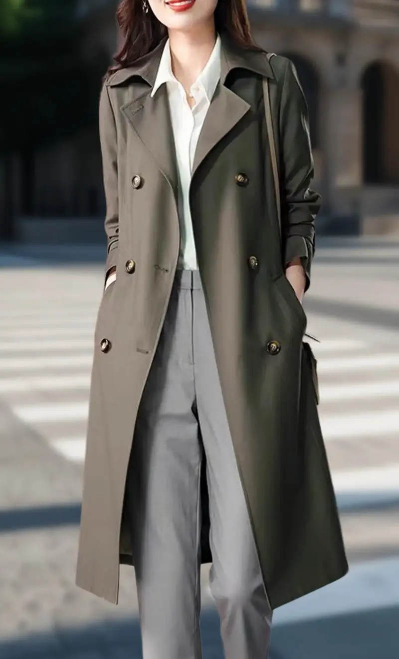 西服风衣怎么搭配什么裤子