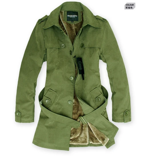 军绿色和卡其色大衣怎么搭配什么裤子好看图片