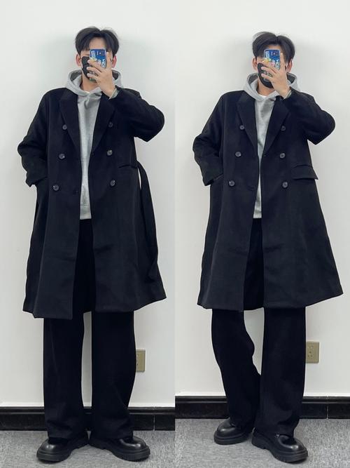 男风衣配什么裤子