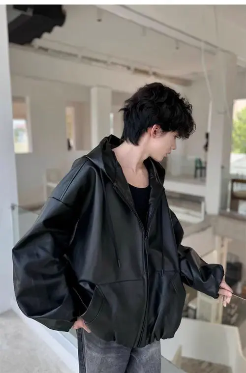 穿皮衣配什么帽子