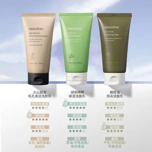 innisfree控油洗面奶怎么样