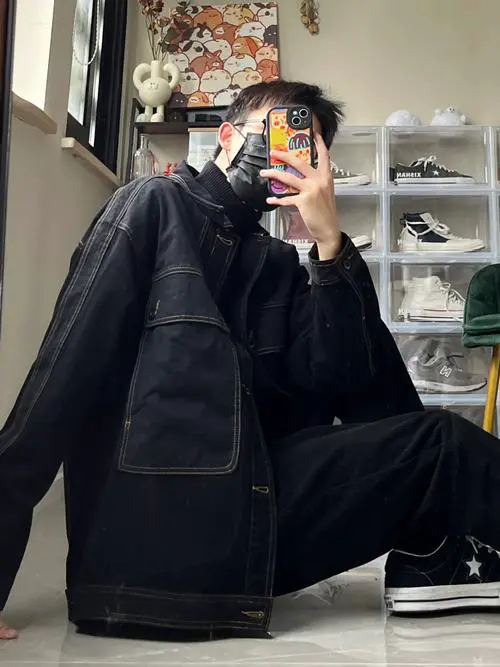 男款高领打底毛衣怎么搭配什么外套好看吗