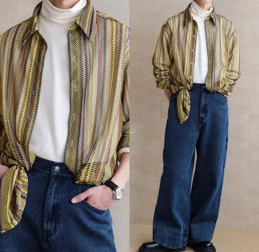 无领衬衣怎么搭配外套