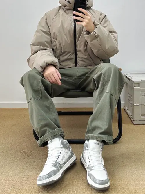 男士腿短粗冬天怎么搭配