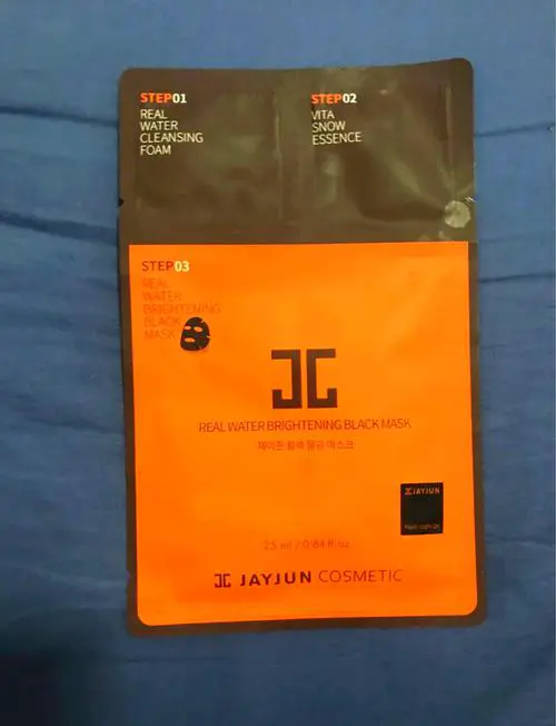 水光橘色黑面膜怎么样