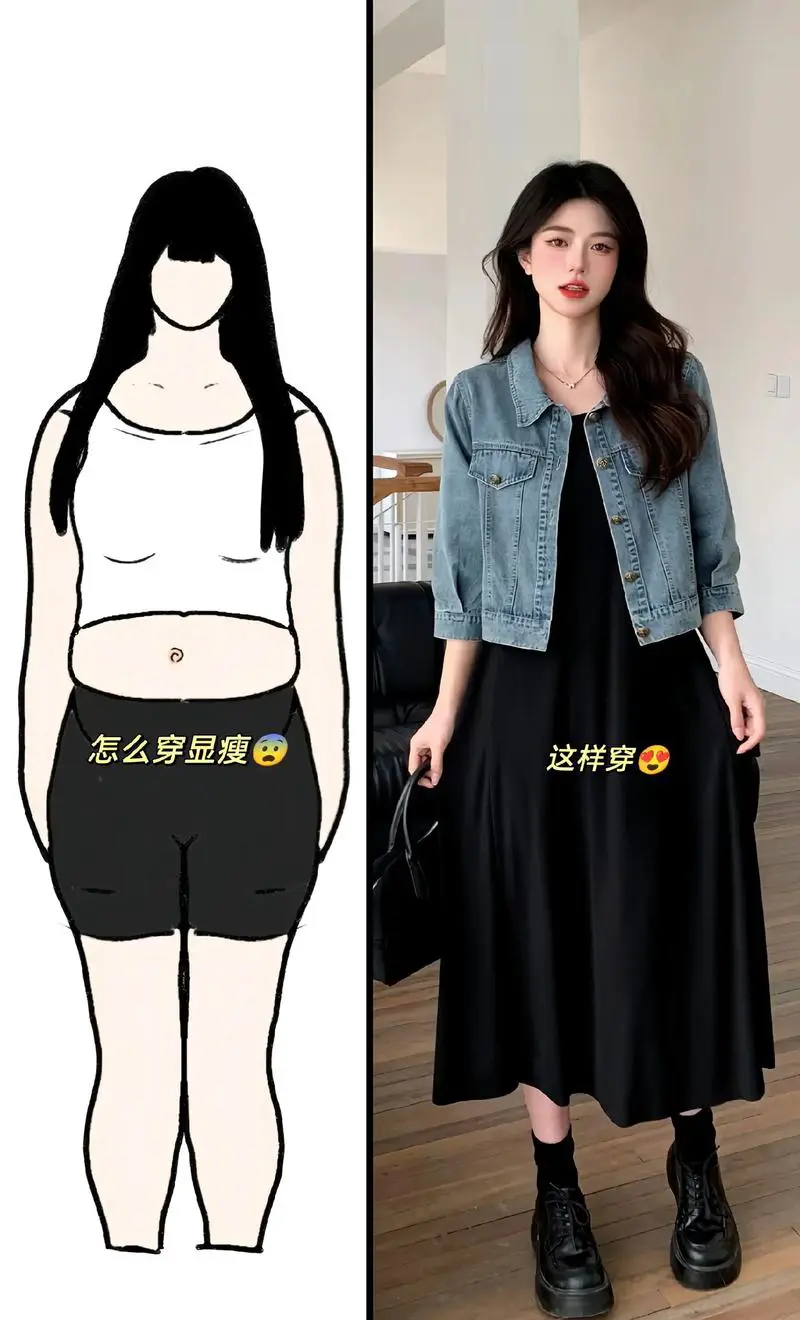 胖人适合怎么搭配衣服