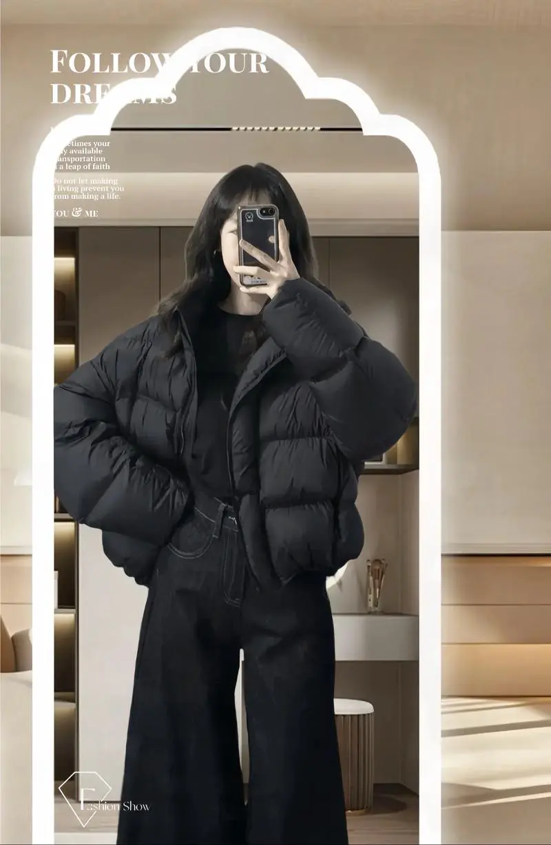 棉外套怎么搭配