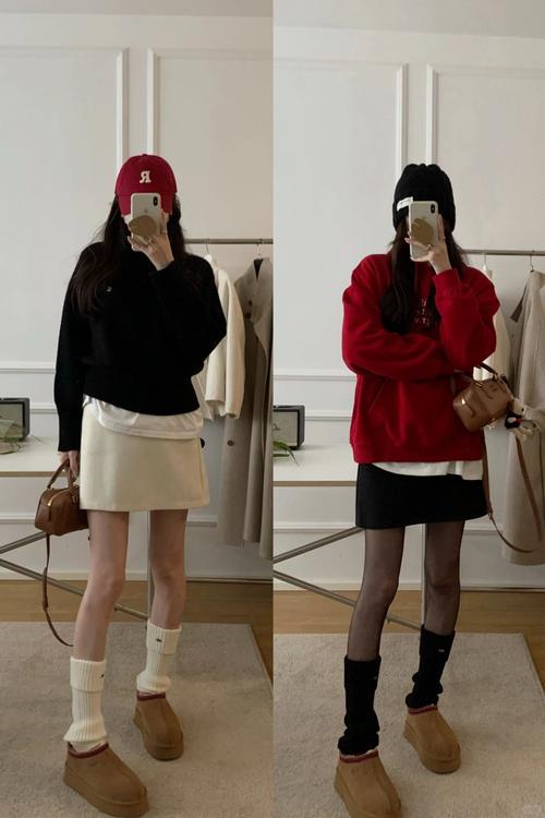 冬天怎么样搭配短裙