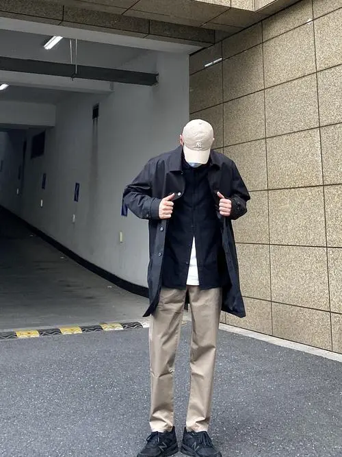 男版风衣怎么搭配