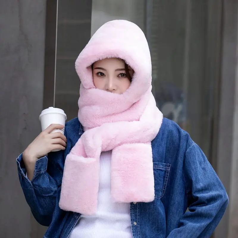 带帽围巾怎么搭配