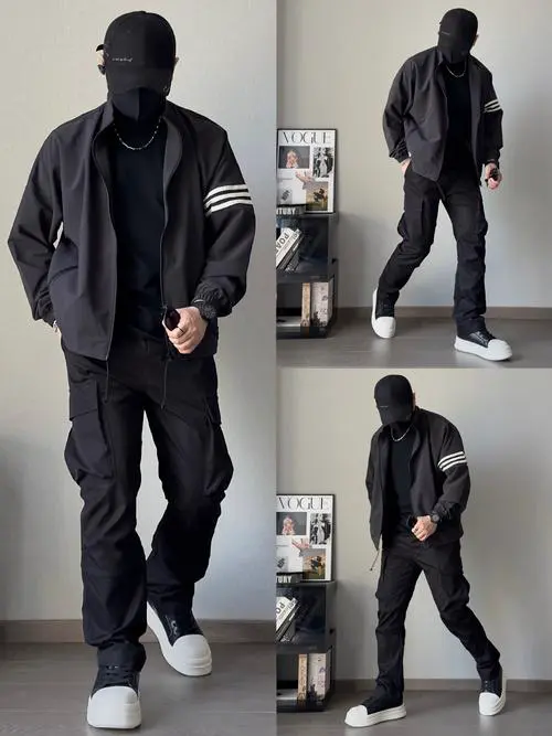 男生黑穿什么颜色好看