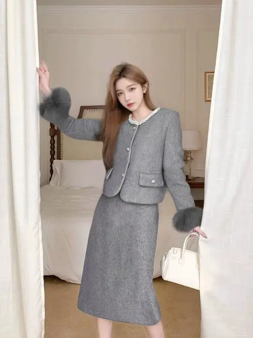 女冬裙怎么搭配