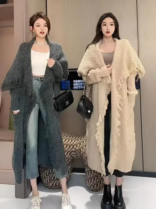 流苏大衣怎么搭配