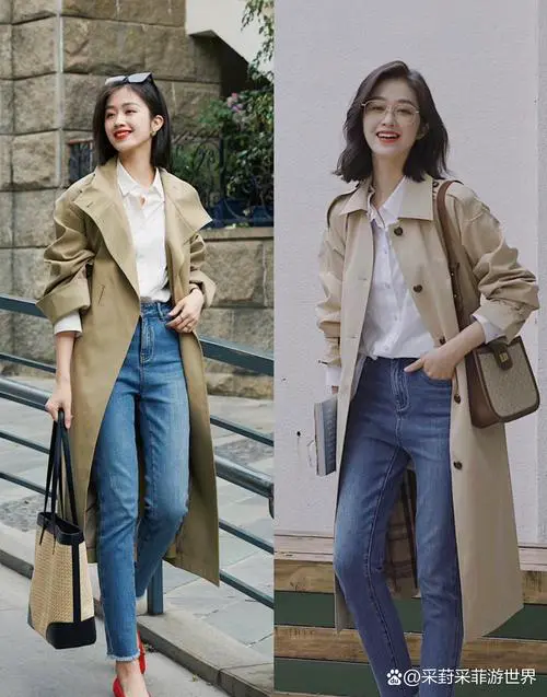 牛仔风衣搭配什么裤子