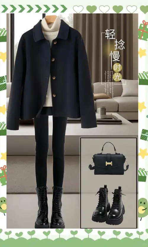 双面羊绒怎么搭配