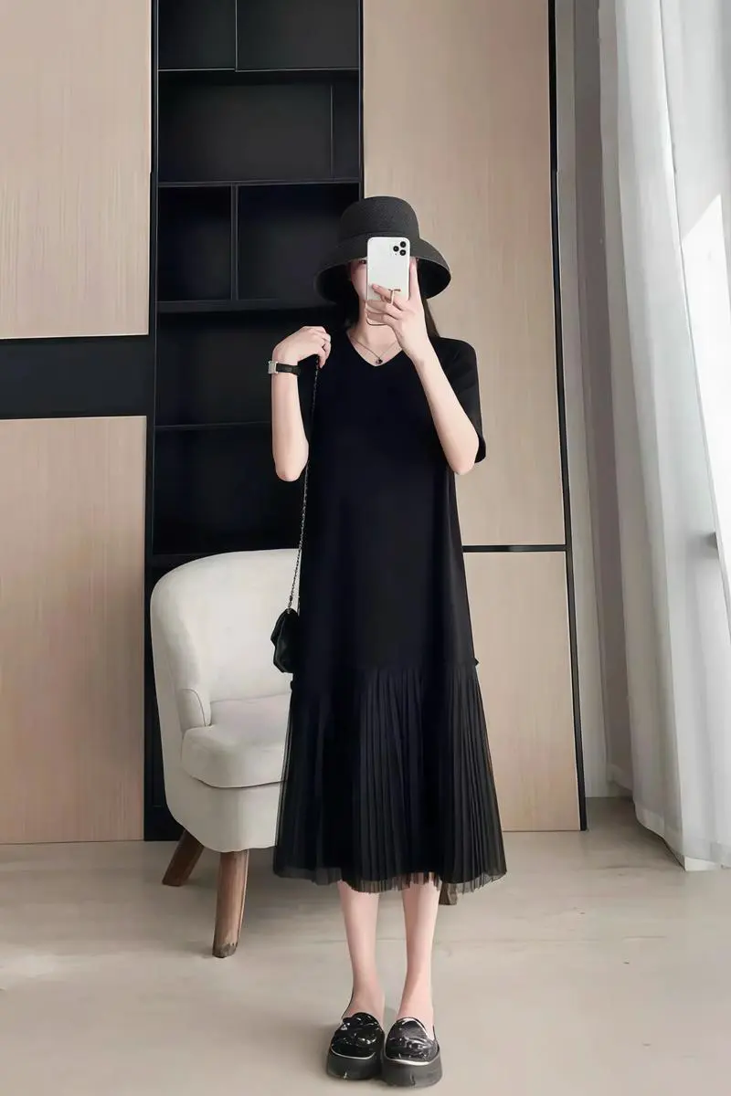 连衣网裙怎么搭配衣服图片