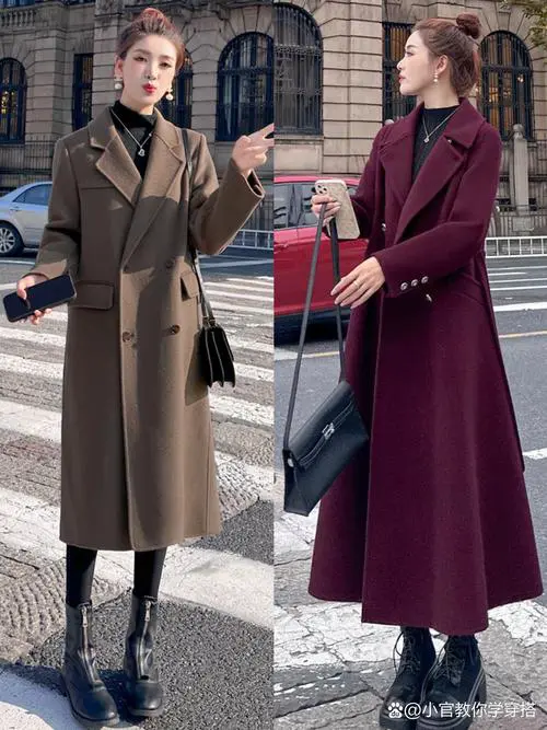 女的大衣怎么搭配衣服好看图片