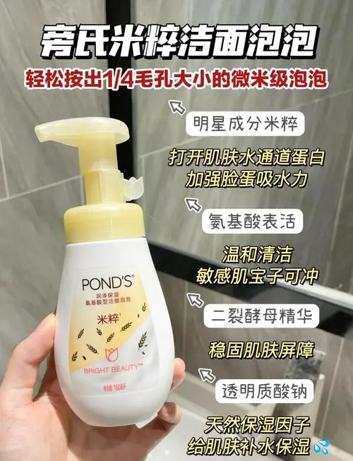 庞氏米粹洗面奶怎么样