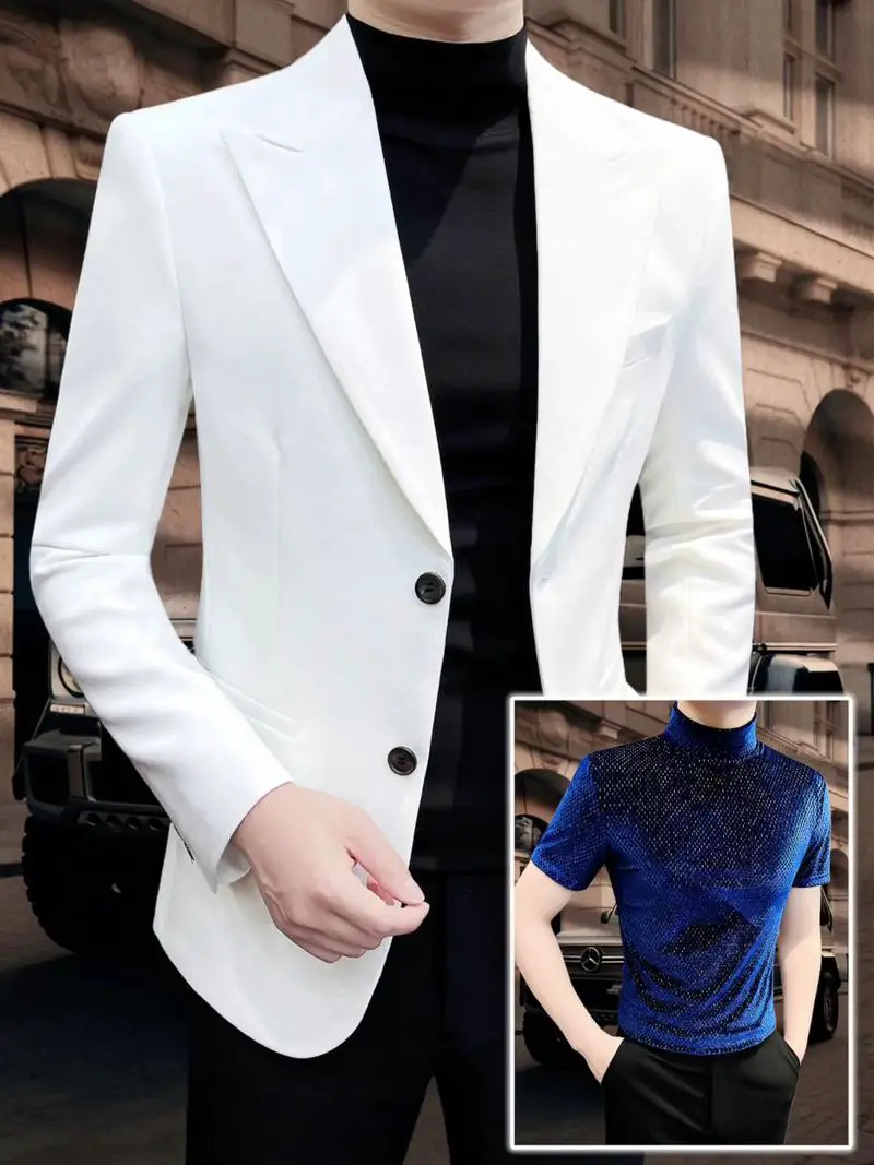 银色短袖怎么搭配衣服好看