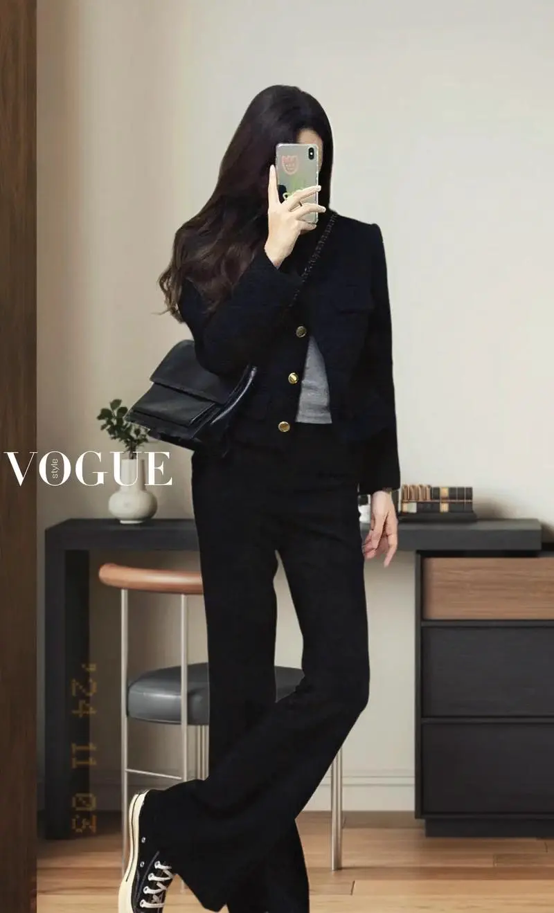 全身穿黑色怎么搭配图片搜索