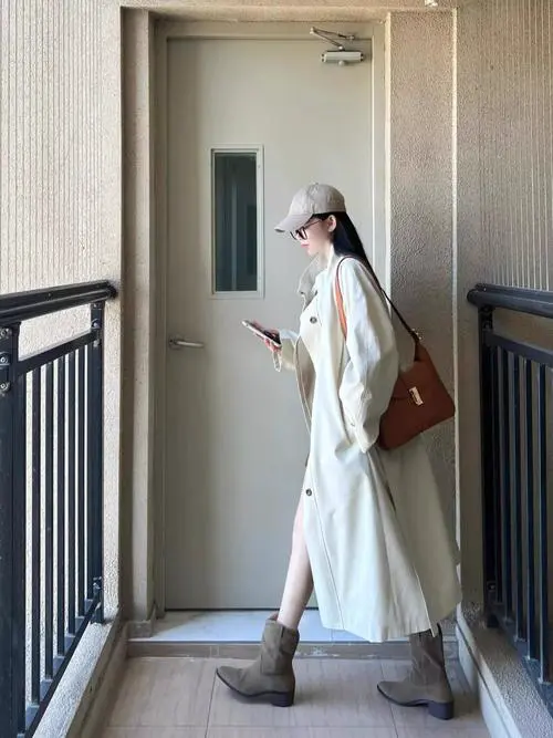 白色长上衣怎么搭配图片欣赏