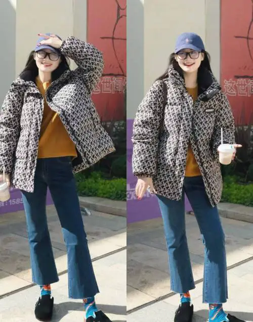 冬天鞋和裤子怎么搭配衣服好看图片欣赏