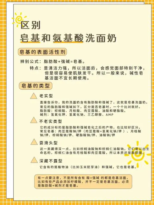 怎么分辨是皂基洗面奶