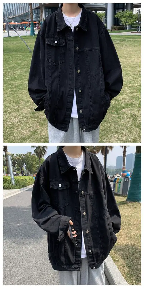 韩版男牛仔风衣怎么搭配图片