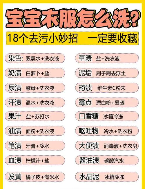 白衣服上的洗面奶渍怎么去