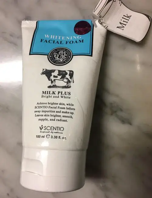 泰国牛奶洗面奶怎么样