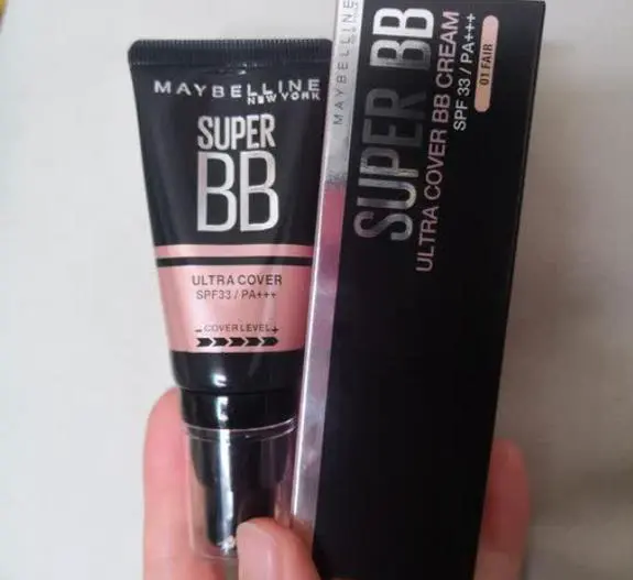 美宝莲最新防晒美白遮瑕bb霜