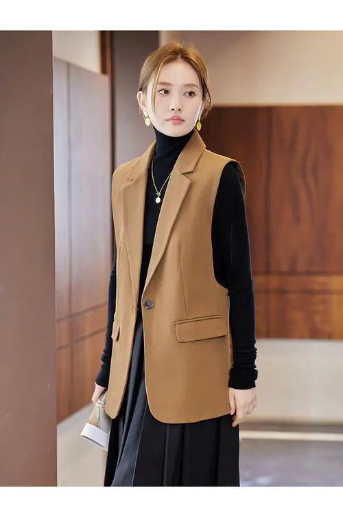 马甲西装怎么搭配好看图片