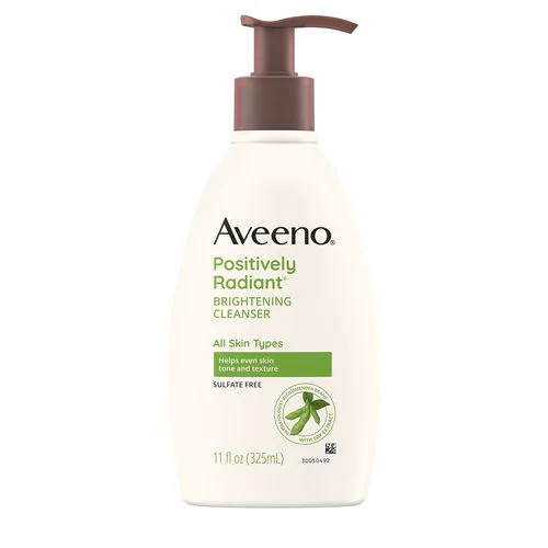 aveeno 天然大豆精华亮肤保湿洁面乳洗面奶怎么样