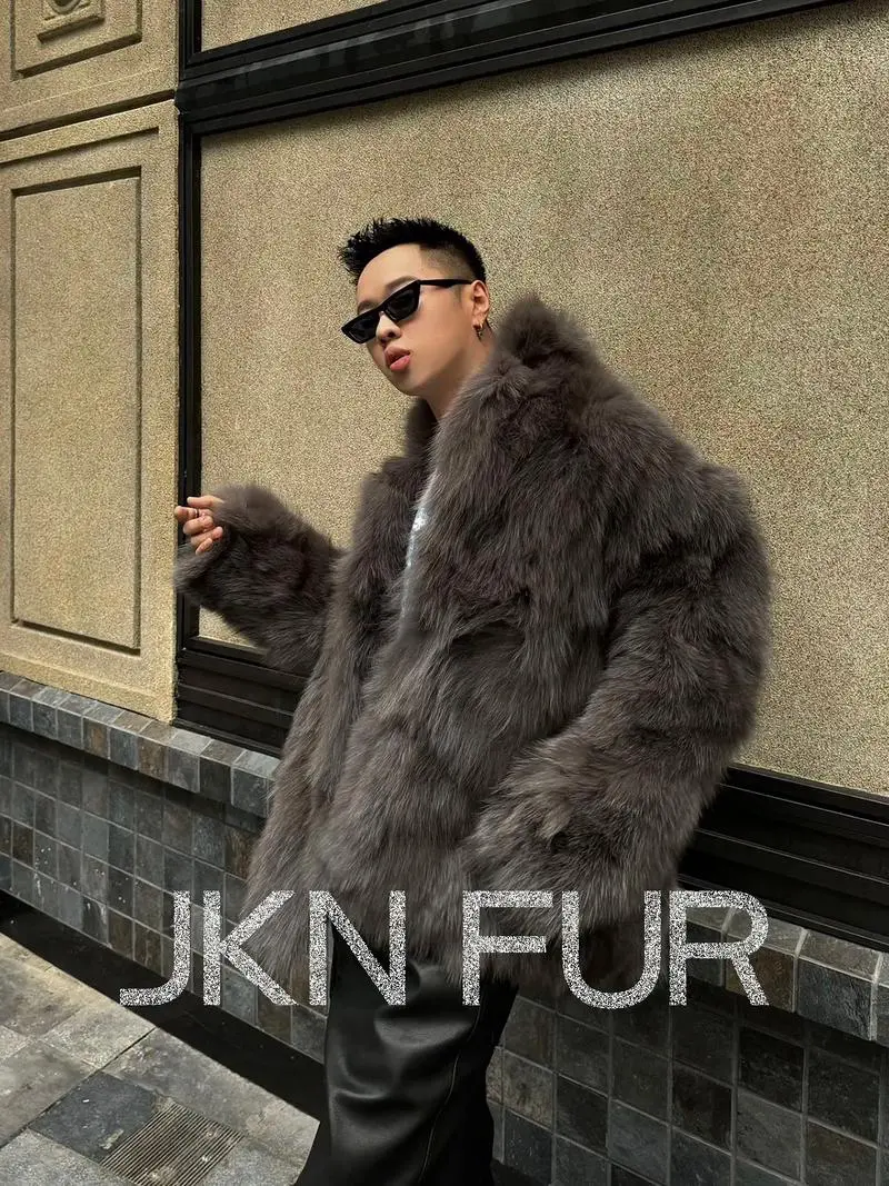 黑灰皮草怎么搭配好看吗