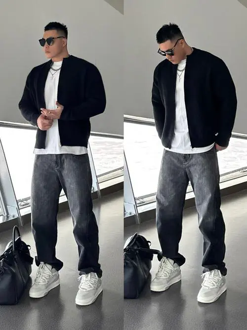 比较壮怎么穿衣搭配技巧