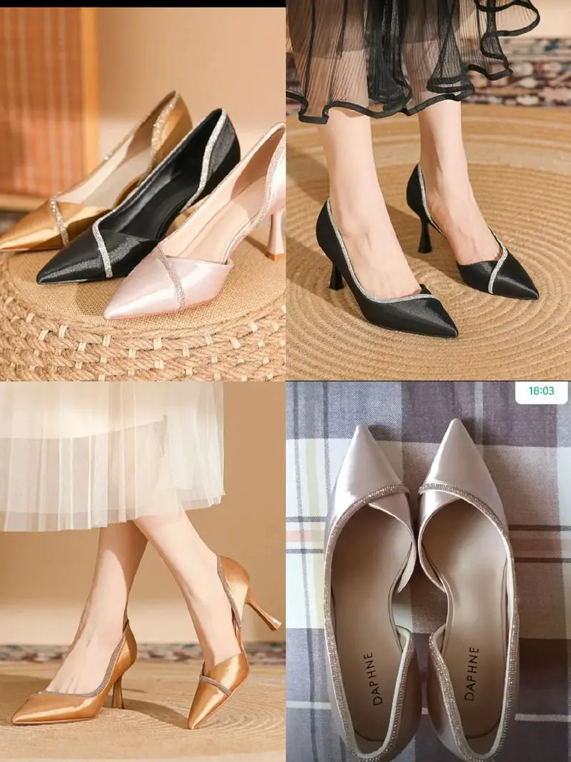 金色的鞋怎么搭配衣服图片