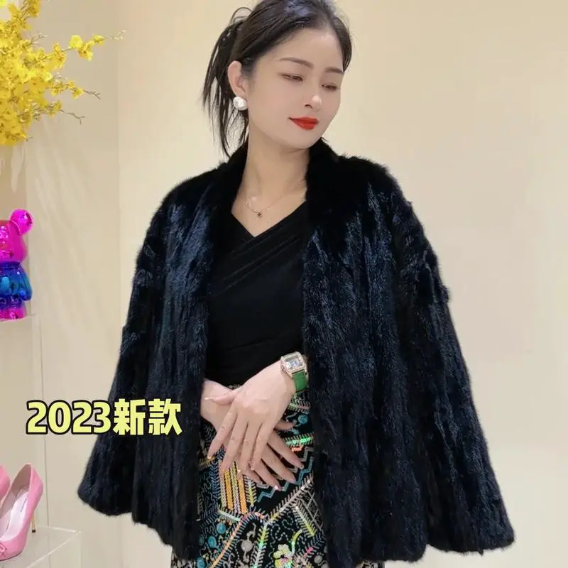 黑色短貂怎么搭配好看吗