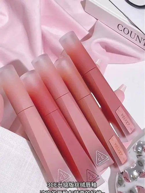 3ce口红最新包装枚粉色系列