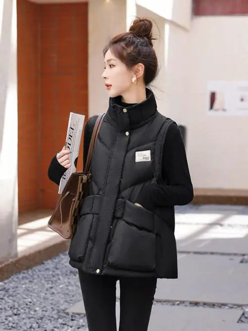 冬天穿的马甲怎么搭配衣服好看