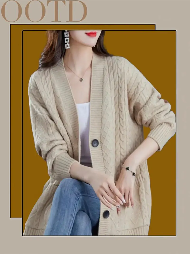 冬季针织外套怎么搭配衣服图片