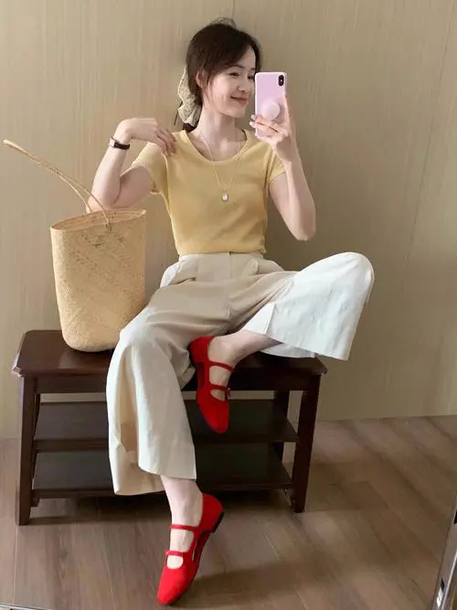 矮胖夏天怎么搭配衣服图片